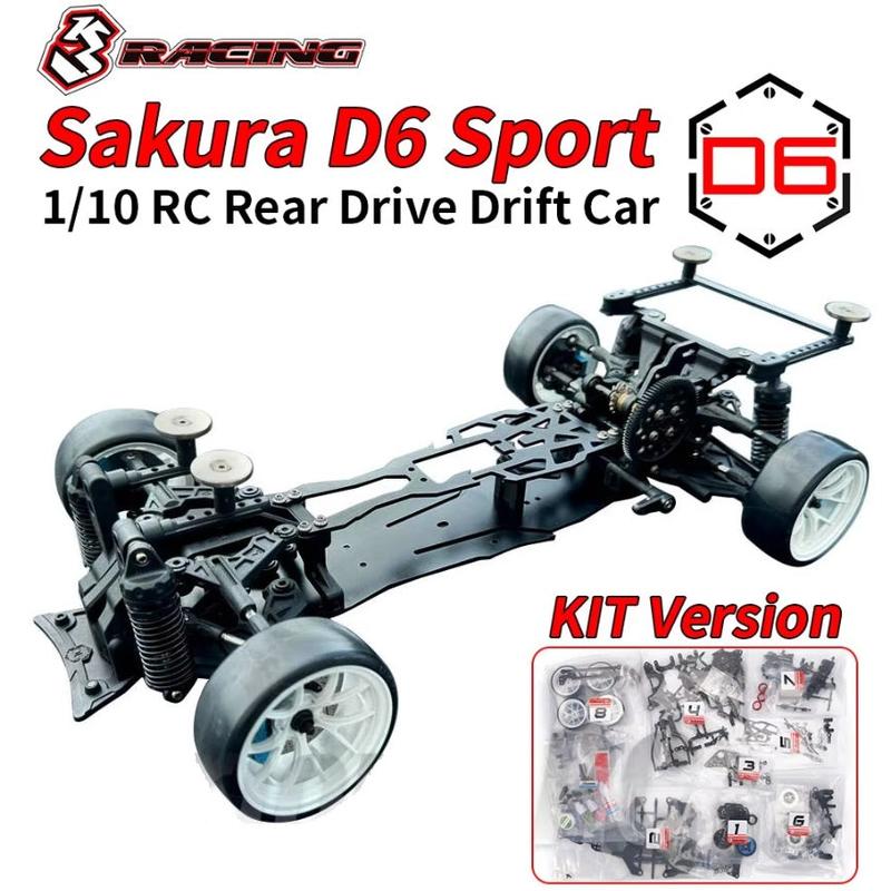 3RACING Sakura D6 Sport D6S KIT 1/10 RC CAR KIT – Hobby Square
