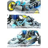HSP 94166 Warhead Nitro Buggy (Yellow) 2-Speed 18CXP Engine