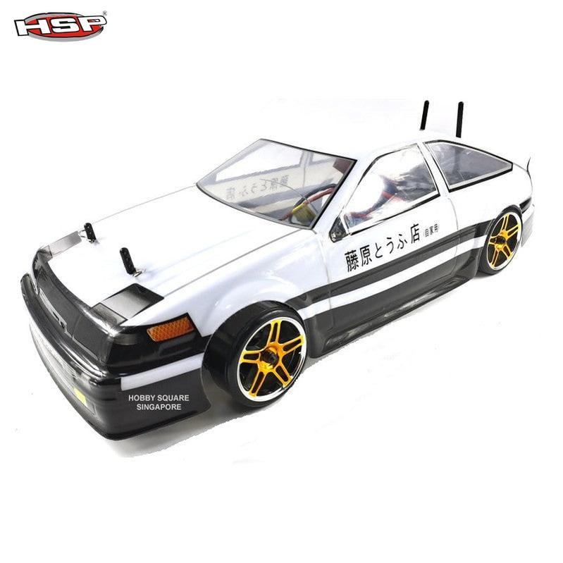HSP 94123Pro 1:10 RC Power Drift Car (Toyota AE86 with Orange