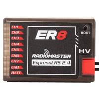 RadioMaster ER8 ExpressLRS PWM receiver (8 channels) (2.4GHz)