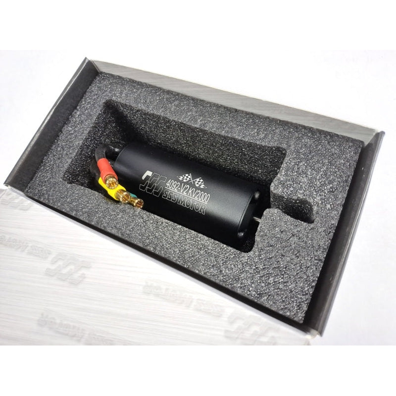 TFL 4092 V2 KV1800 Brushless Motor 4-Pole for RC Boat Car – Hobby
