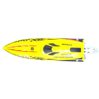 TFL Osprey Racing Boat with Upgraded SSS 4092 V2 2000KV Twin Motors (Yellow)