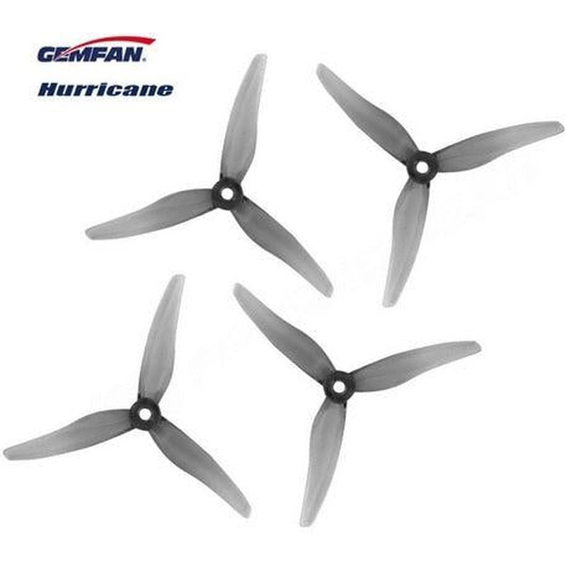 GEMFAN Hurricane 51466 V2 5 Inch Durable 3-Blade Propeller 2 pairs