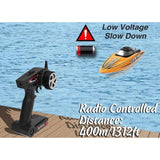 VolantexRC Vector SR80 Pro Super High Speed Boat with Auto Roll Back Function and All Metal Hardwares ARTR