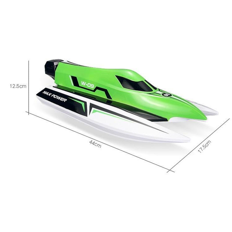 Max power clearance rc boat