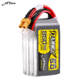 Tattu 850mAh 4S 150C 14.8V R-Line Version 5.0 Lipo Battery Pack with XT30U-F Plug for FPV Drone