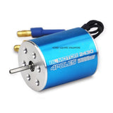 2430 5800KV 4P Sensorless Brushless Motor & 25A Brushless ESC Electric Speed Controller for 1/16 1/18 RC Car Truck