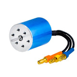 2430 5800KV 4P Sensorless Brushless Motor & 25A Brushless ESC Electric Speed Controller for 1/16 1/18 RC Car Truck