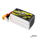 Tattu R-Line Version 6.0 1700mAh 160C 6S 22.2V ST Lipo Battery Pack with XT60 Plug