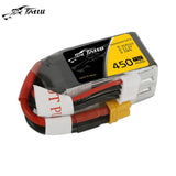 Tattu 11.1V 75C 3S 450mAh Lipo Battery Pack with XT30 Plug