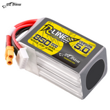 Tattu 850mAh 4S 150C 14.8V R-Line Version 5.0 Lipo Battery Pack with XT30U-F Plug for FPV Quadcopter