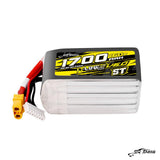 Tattu R-Line Version 6.0 1700mAh 160C 6S 22.2V ST Lipo Battery Pack with XT60 Plug