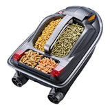 HJ817 2.4G Intelligent Remote Control Bait RC Boat Positioning Point GPS Fixed Speed Cruising Auto Funnel Opening Closing Decoupling