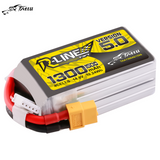 Tattu R-Line Version 5.0 1300mAh 4S 14.8V 150C Lipo Battery Pack for FPV