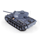 Heng Long German Panzer III Type L RC Tank Electric Tracked 1/16 Scale RTR image 142354