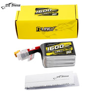 Tattu R-Line V6 1600mAh 6S 160C LiPo Battery with XT60 [SQ]