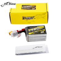 Tattu R-Line V6 1480mAh 6S 160C LiPo Battery with XT60 [SQ]