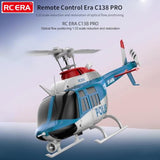 RC ERA C138PRO Single Rotor GPS RC Helicopter with One-Key Takeoff/Landing & Intelligent Return, 2.4G 6-Axis Gyro Brushless 3D Aerobatic Helicopter with Altitude Hold & Optical Flow Positioning|B0FQVBW8LM
