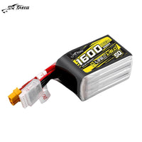 Tattu R-Line V6 1600mAh 6S 160C LiPo Battery with XT60 [SQ]