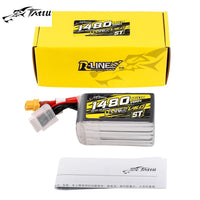 Tattu R-Line V6 1480mAh 6S 160C LiPo Battery with XT60 [ST]