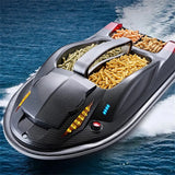 HJ817 2.4G Intelligent Remote Control Bait RC Boat Positioning Point GPS Fixed Speed Cruising Auto Funnel Opening Closing Decoupling