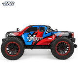 HNR H9902 X-MARS MT 1/8 2.4G 4WD 90km/h Brushless RC Car Monster Off-Road Truck Electric Remote Control Racing Vehicles Models Hobbywing Motor ESC Three Differentials Metal Gears Shocks Toys