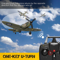 Volantex RC Spitfire with Xpilot One Key Aerobatic Stabilization System Perfect for Beginners 761-12 RTF