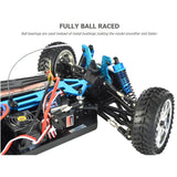 HSP 94107Pro 1:10 RC XSTR Off-Road Brushless Buggy (Red Cover with Red Chrome Wheels)