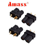 Amass XT30U 2mm Plug Connector Male And Female 2 Pairs