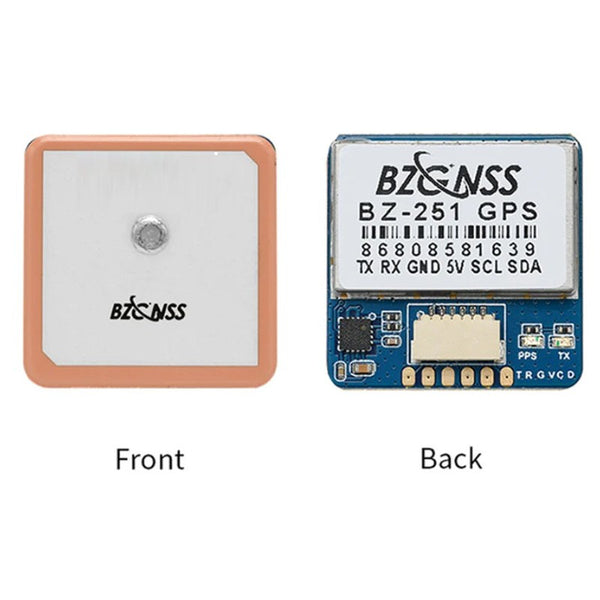 BZGNSS 251 GPS Module - Dual Protocol for RC Airplanes and FPV Fixed-Wing