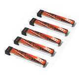 BETAFPV BT2.0 300mAh 1S 75C Battery (5PCS) (LAVA Series)