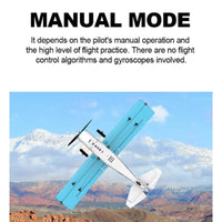 M7 510mm Wingspan 2.4Ghz 4CH Brushless EPP RC Airplane Built-in 6 Axis Gyro 1 Key Stunt RTF