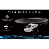 Firefox C129 V2 4ch Flybarless Micro RC Helicopter (RTF) w/6-Axis Gyro