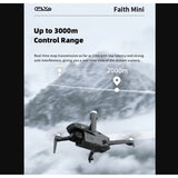 C-FLY Faith Mini 5G WIFI 3KM FPV GPS with 4K Camera 3-Axis Brushless Gimbal 230g Ultralight Foldable RC Drone Quadcopter RTF
