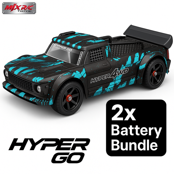 MJX Hyper Go 14301 RC Car 55km/h High Speed RC Drift Car 4WD Brushless (2 Battery Promotion)