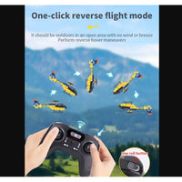 YX F06 EC135 RC Helicopter 1:36 Scale 6CH FBL Brushless 3D RTR Optical Flow Positioning