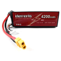 Elements 4200mAh 45C 4S Lipo Battery