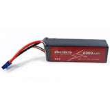 Elements 6000mAh 100C 4S 14.8V Lipo Battery for UAV RC Helicopter Boat Car Drone