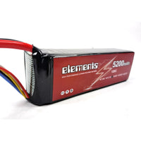 Elements 5200mAh 120C 4S 14.8V Lipo Battery for UAV RC Helicopter Boat Car Drone