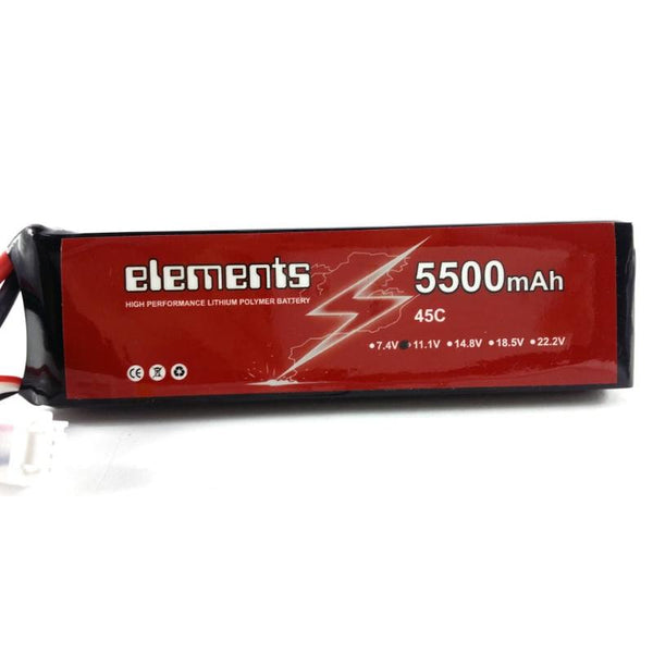 Elements 5500mAh 45C 3S Lipo Battery