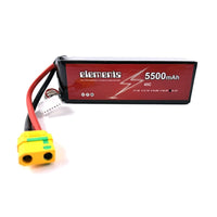 Elements 5500mAh 45C 6S Lipo Battery for UAV RC Helicopter Boat Car Drone