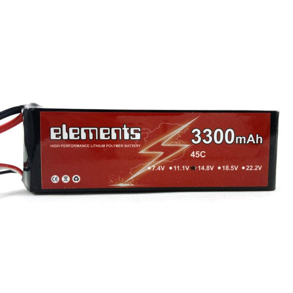 Elements 3300mAh 45C 4S Lipo Battery
