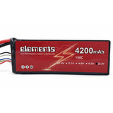 Elements 4200mAh 150C 6S Lipo Battery for UAV RC Helicopter Boat Car Drone - High Discharge Rating