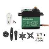 ELEMENTS RC 25KG 270° Waterproof High Speed Metal Gear Digital Servo