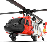 YX F09-S US Coast Guard RC Helicopter 1:47 Scale 6CH FBL Brushless GPS RTR