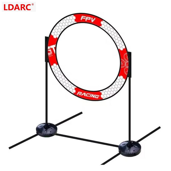 LDARC 765mm Circular Drone FPV Racing Gate Goal Hurdles Tiny Whoop Racer Training w/ Base