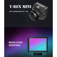 Foxeer T-Rex Mini FPV Camera 1500TVL Low Latency Super WDR Black