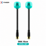 Foxeer Lollipop V4+ 5.8GHz 2.6dBi High Gain RHCP SMA 100mm Antenna (2pc)