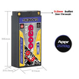 GAONENG GNB 2S 7.4V 6300mAh 140C Shorty 5mm Bullet Hard Case LiPo Battery (ROAR Approved)