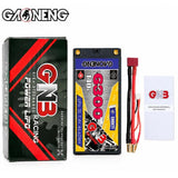 GAONENG GNB 2S 7.4V 6300mAh 140C Shorty 5mm Bullet Hard Case LiPo Battery (ROAR Approved)